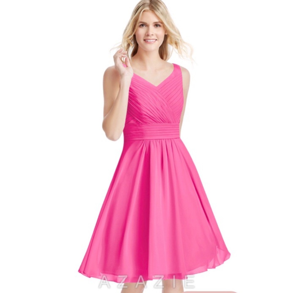 Flowy Pink Midi Dress